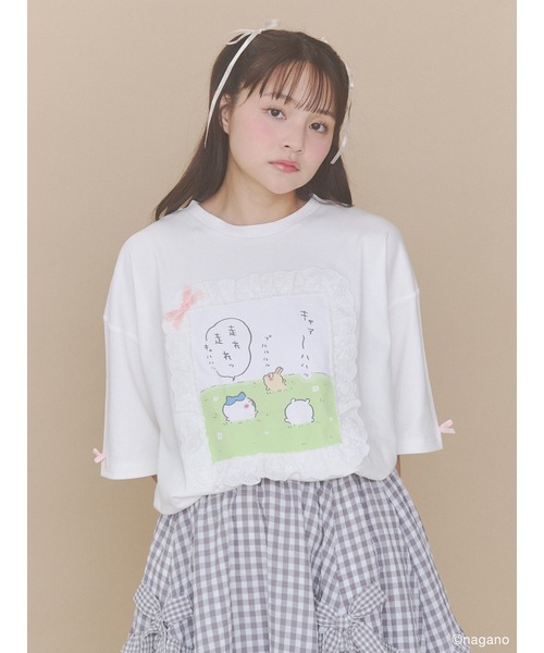 ちいかわフリルTee（Tシャツ/カットソー）｜merry jenny（メリー