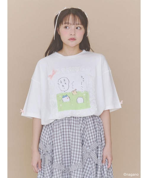 ちいかわフリルTee（Tシャツ/カットソー）｜merry jenny（メリー