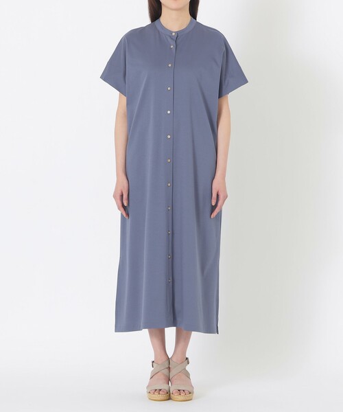 S.ESSENTIALS（エスエッセンシャルズ）の「【DRESOPHY】シルキースムースワンピース（ワンピース・レディース・ブラック・38）」の3枚目の写真