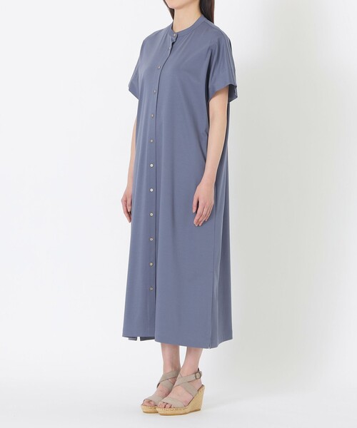 S.ESSENTIALS（エスエッセンシャルズ）の「【DRESOPHY】シルキースムースワンピース（ワンピース・レディース・ブラック・38）」の4枚目の写真