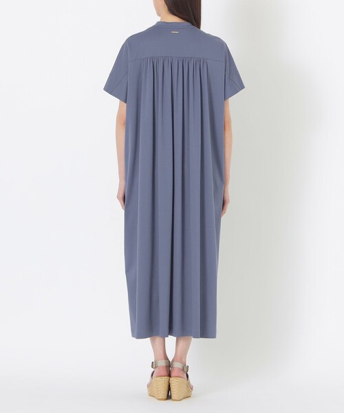 S.ESSENTIALS（エスエッセンシャルズ）の「【DRESOPHY】シルキースムースワンピース（ワンピース・レディース・ブラック・38）」の5枚目の写真