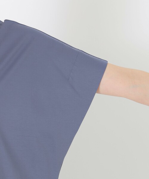 S.ESSENTIALS（エスエッセンシャルズ）の「【DRESOPHY】シルキースムースワンピース（ワンピース・レディース・ブラック・38）」の6枚目の写真