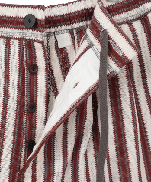 CURRENTAGE(カレンテージ)の「Multi stripe shorts(MEN'S)(その他パンツ・メンズ・その他/マルチ・3/4)」の6枚目の写真