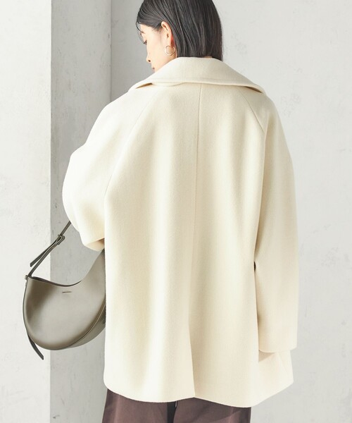 TICCA(ティッカ)の「【一部SHIPS別注】TICCA: Pコート 26AW(ピーコート・レディース・オフホワイト/ブラウン/ネイビー・ONE SIZE)」の19枚目の写真