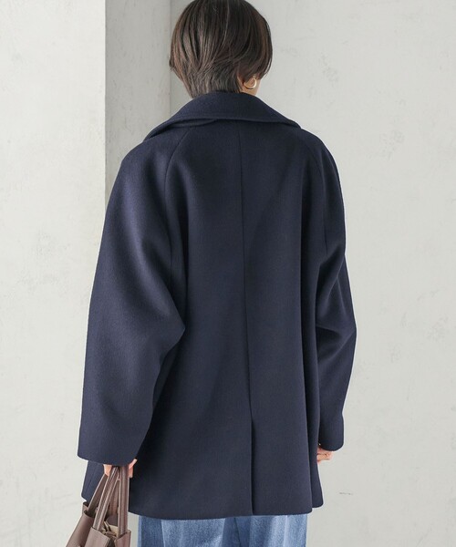 TICCA(ティッカ)の「【一部SHIPS別注】TICCA: Pコート 26AW(ピーコート・レディース・オフホワイト/ブラウン/ネイビー・ONE SIZE)」の7枚目の写真