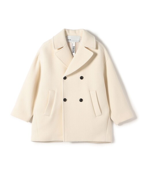 TICCA(ティッカ)の「【一部SHIPS別注】TICCA: Pコート 26AW(ピーコート・レディース・オフホワイト/ブラウン/ネイビー・ONE SIZE)」の12枚目の写真