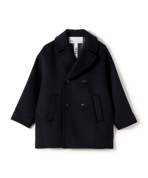 TICCA(ティッカ)の「【一部SHIPS別注】TICCA: Pコート 26AW(ピーコート・レディース・オフホワイト/ブラウン/ネイビー・ONE SIZE)」の11枚目の写真