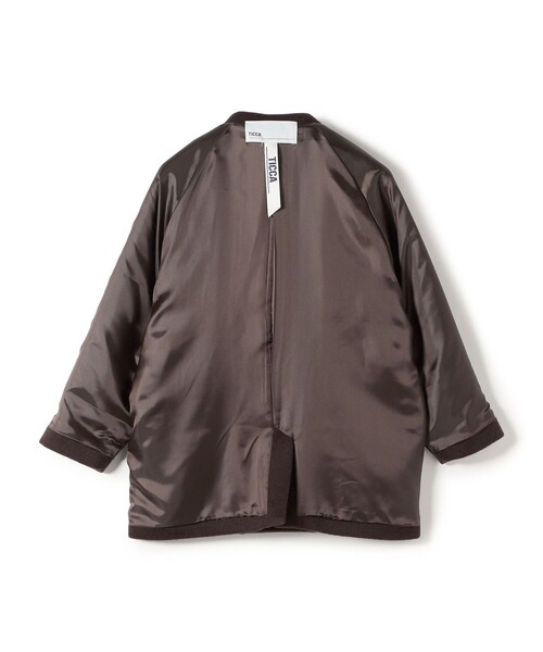 TICCA(ティッカ)の「【一部SHIPS別注】TICCA: Pコート 26AW(ピーコート・レディース・オフホワイト/ブラウン/ネイビー・ONE SIZE)」の18枚目の写真