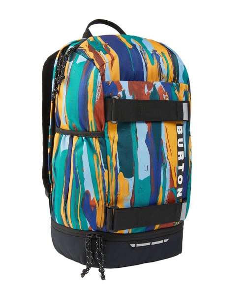 BURTON(バートン)の「Distortion 18L バックパック(バックパック/リュック・キッズ・グリーン系カモフラージュ/マルチ・FREE)」の1枚目の写真