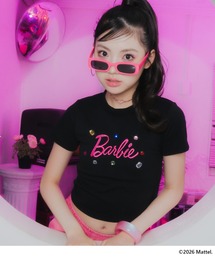 ANAP GiRL（アナップガール）の「ＡＮＡＰＧｉＲＬ×【Ｂａｒｂｉｅ】ビジュー付きミニＴシャツ（Tシャツ/カットソー）」