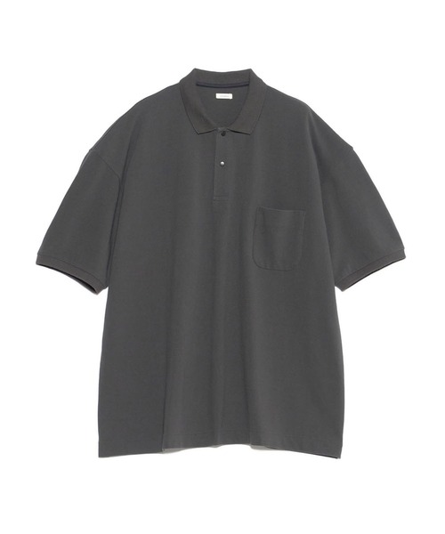 THE TOKYO(ザトウキョウ)の「【nanamica / ナナミカ】S/S Polo Shirt(Tシャツ/カットソー・メンズ・ダークグレー/ネイビー・S/M)」の1枚目の写真