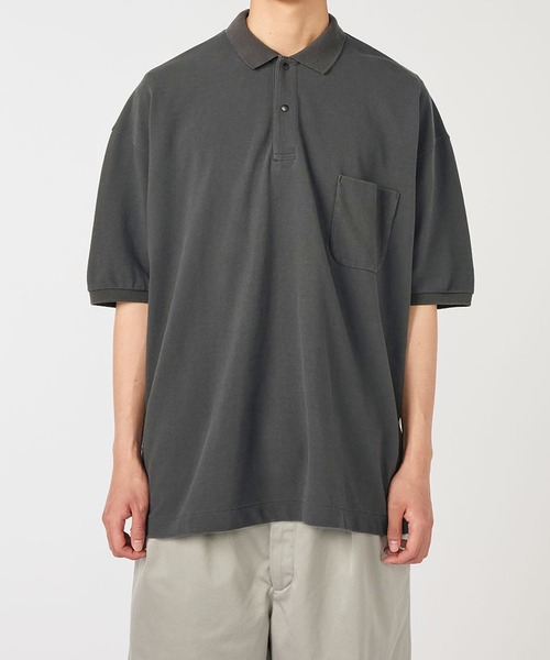 THE TOKYO(ザトウキョウ)の「【nanamica / ナナミカ】S/S Polo Shirt(Tシャツ/カットソー・メンズ・ダークグレー/ネイビー・S/M)」の3枚目の写真