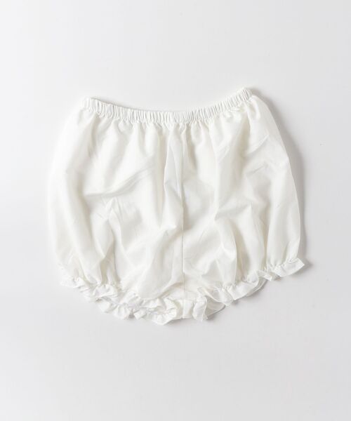 gossip!ロサンゼルス(ゴシップロサンゼルス)の「ドットチュールキャミワンピース 大リボン付き ペチコートパンツセット 2点セット ミニ丈(ワンピース・レディース・オフホワイト・M)」の10枚目の写真