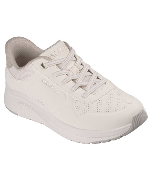 SKECHERS(スケッチャーズ)の「ハンズフリー スリップインズ ウノ ライト2 ニューアーク(スニーカー・レディース・オフホワイト/ブラック・23cm/24.5cm/24cm/23.5cm)」の8枚目の写真