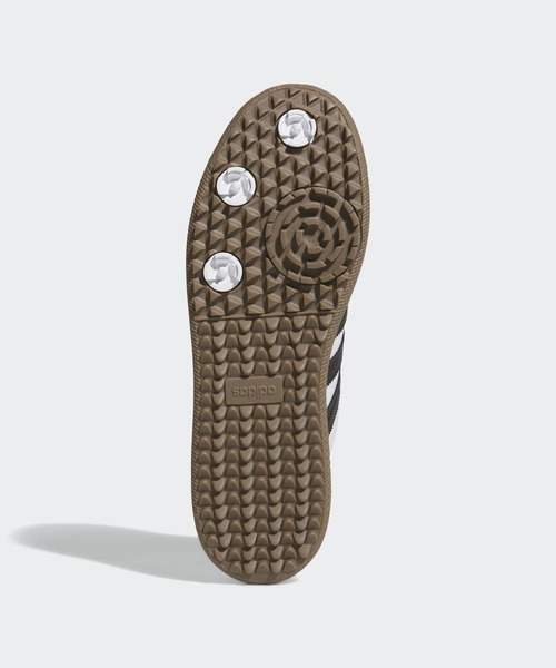 adidas(アディダス)の「オリジナルス サンバ ゴルフ フルグレインレザー【adidas Golf/アディダスゴルフ】(スニーカー・メンズ・ホワイト×ブラック・22.5cm/23.5cm/24.5cm/25.5cm/26.5cm/27.5cm/28.5cm/23.0cm/24.0cm/25.0cm/26.0cm/27.0cm/28.0cm/29.0cm/22.0cm)」の3枚目の写真