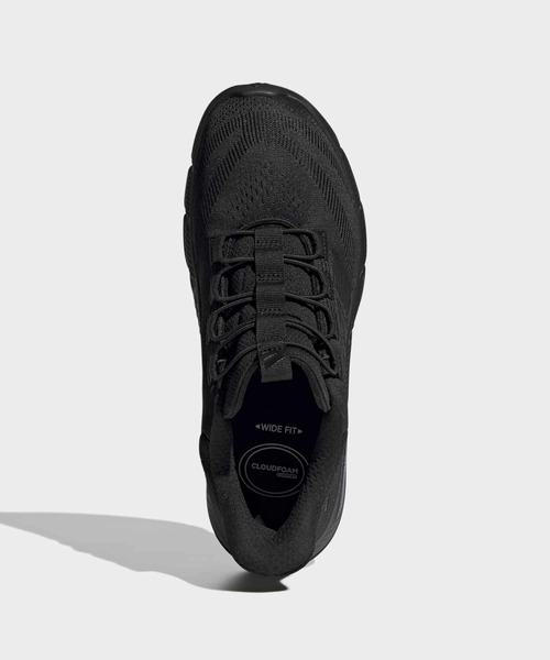 adidas(アディダス)の「CLOUDFOAM フレックス ラピッドフィット / CLOUDFOAM FLEX RAPIDFIT / アディダス adidas(スニーカー・メンズ・ブラック×ブラック・24.5cm/25.0cm/25.5cm/26.0cm/26.5cm/27.0cm/27.5cm/28.0cm/28.5cm/29.0cm)」の2枚目の写真