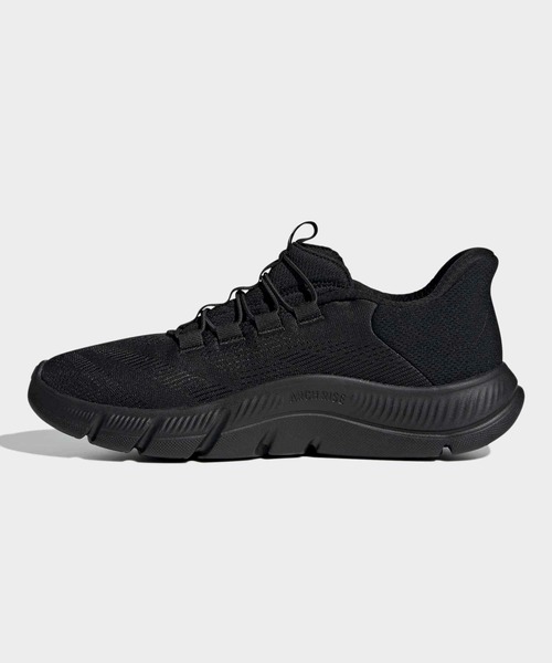 adidas(アディダス)の「CLOUDFOAM フレックス ラピッドフィット / CLOUDFOAM FLEX RAPIDFIT / アディダス adidas(スニーカー・メンズ・ブラック×ブラック・24.5cm/25.0cm/25.5cm/26.0cm/26.5cm/27.0cm/27.5cm/28.0cm/28.5cm/29.0cm)」の6枚目の写真