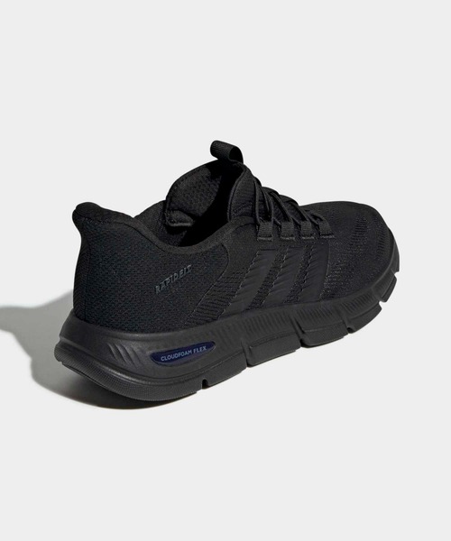 adidas(アディダス)の「CLOUDFOAM フレックス ラピッドフィット / CLOUDFOAM FLEX RAPIDFIT / アディダス adidas(スニーカー・メンズ・ブラック×ブラック・24.5cm/25.0cm/25.5cm/26.0cm/26.5cm/27.0cm/27.5cm/28.0cm/28.5cm/29.0cm)」の5枚目の写真
