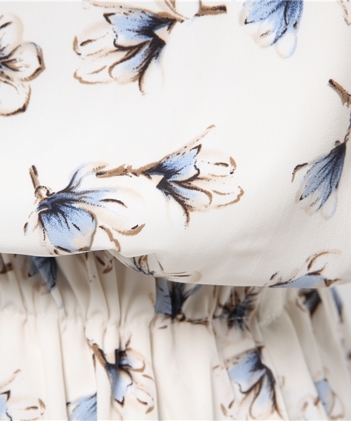 Chico（チコ）の「【who's who Chico】花柄マキシワンピース（ワンピース・レディース・オフホワイト/ピンク・FREE）」の10枚目の写真