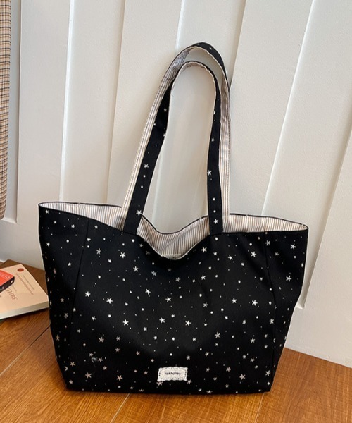 mebole（メボレ）の「reversible tote bag（トートバッグ・レディース・アイボリー/ピンク/ブルー/グリーン/ブラック・FREE）」の8枚目の写真