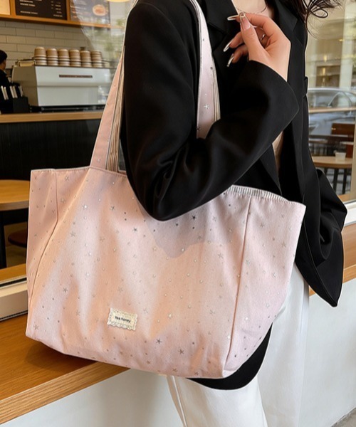 mebole（メボレ）の「reversible tote bag（トートバッグ・レディース・アイボリー/ピンク/ブルー/グリーン/ブラック・FREE）」の16枚目の写真