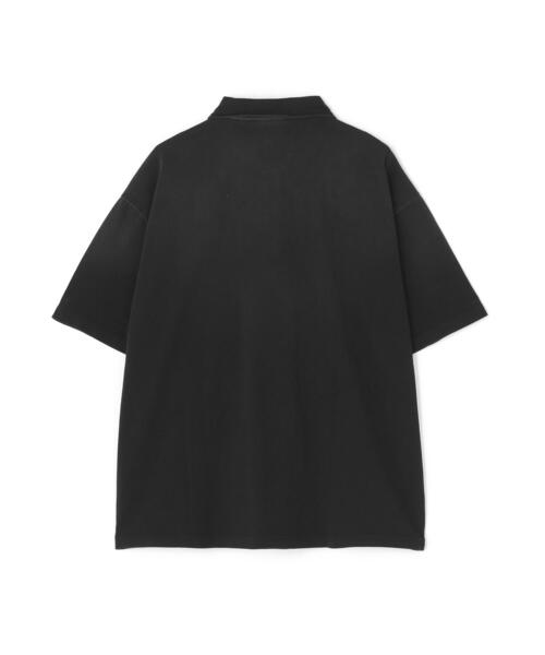 L.H.P（エルエイチピー）の「MAVYTH/メヴィス/ASID WASH DAMAGE POLO SHIRTS（ポロシャツ・メンズ・ブラック/グレー/ネイビー・M/XL/L）」の4枚目の写真