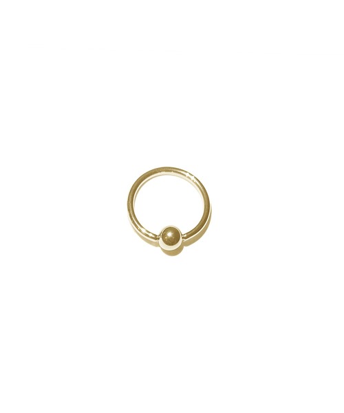 MORPH(モルフ)の「MORPH モルフ CBR ボディーピアス 14ゲージ 6mm~14mm(ピアス(片耳用)・メンズ・ゴールド・12/10/8/6/14)」の5枚目の写真