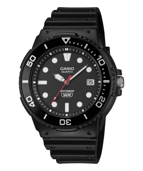 CASIO(カシオ)の「CASIO Collection / MRW-240H-1E1JF(アナログ腕時計・メンズ・ブラック・FREE)」の1枚目の写真