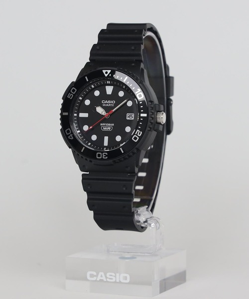 CASIO(カシオ)の「CASIO Collection / MRW-240H-1E1JF(アナログ腕時計・メンズ・ブラック・FREE)」の2枚目の写真