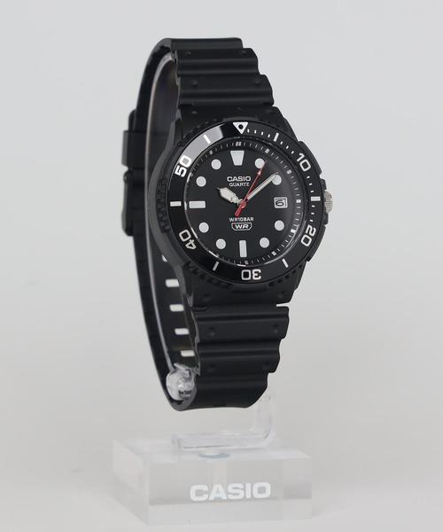 CASIO(カシオ)の「CASIO Collection / MRW-240H-1E1JF(アナログ腕時計・メンズ・ブラック・FREE)」の3枚目の写真