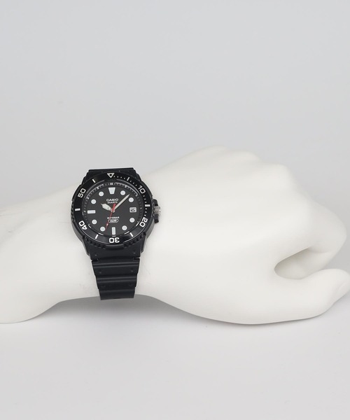 CASIO(カシオ)の「CASIO Collection / MRW-240H-1E1JF(アナログ腕時計・メンズ・ブラック・FREE)」の8枚目の写真