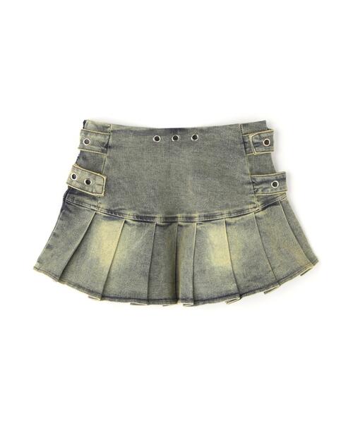 ROYAL FLASH（ロイヤルフラッシュ）の「MAVYTH/メヴィス/DOUBLE BELTED SKIRT（スカート・レディース・ブラック/ブルー系その他3・L/M）」の20枚目の写真