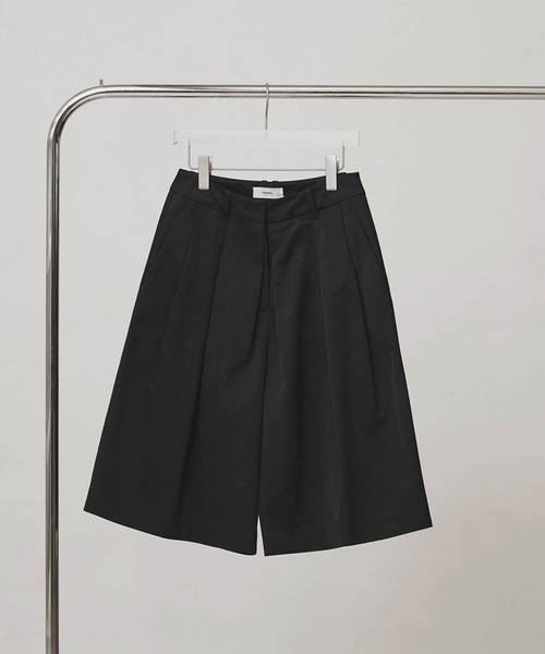 TODAYFUL（トゥデイフル）の「[TODAYFUL/トゥデイフル]Chino Bermuda Pants/チノバミューダパンツ/ハーフパンツ（チノパンツ・レディース・ベージュ/ブラック・38/36）」の8枚目の写真