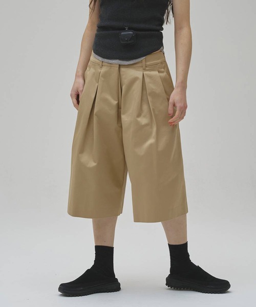TODAYFUL（トゥデイフル）の「[TODAYFUL/トゥデイフル]Chino Bermuda Pants/チノバミューダパンツ/ハーフパンツ（チノパンツ・レディース・ベージュ/ブラック・38/36）」の11枚目の写真