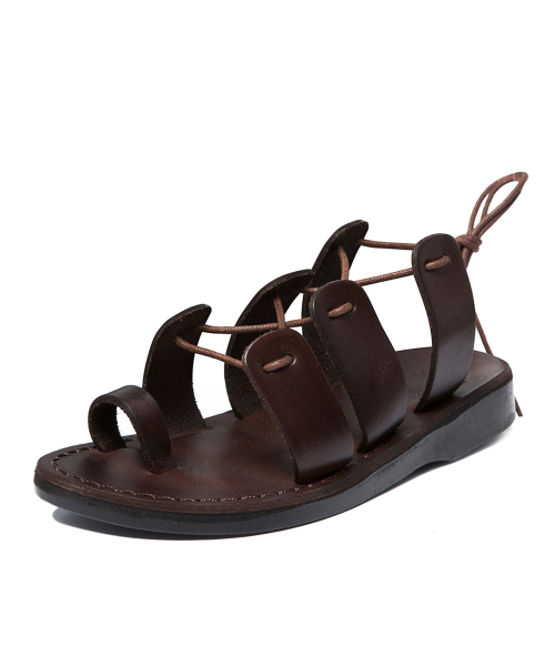 JERUSALEM SANDALS(エルサレム サンダル)の「520 デボラ_BROWN (デボラ)(サンダル・レディース・その他・25cm/24cm)」の1枚目の写真