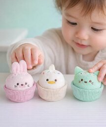 BIRTHDAY BAR（バースデイバー）の「Ponpon Animal Cupcake　ポンポンアニマルカップケーキ（その他ベビーウェア）」