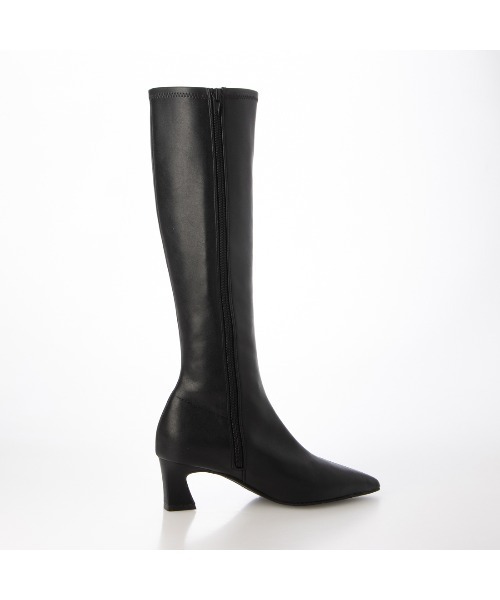 EVOL（イーボル）の「【S-LLサイズ展開・美脚効果あり】5.5cmポインテッドストレッチロングブーツ CB23889（ブーツ・レディース・ブラック・LL/L/M/S）」の11枚目の写真