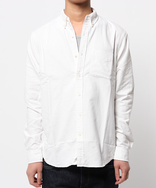 Denim & Supply Ralph Lauren（デニムアンドサプライラルフローレン）の「ディストレスト オックスフォード スポーツシャツ（シャツ/ブラウス・メンズ・ライトブルー/ホワイト・X-SMALL/MEDIUM/SMALL/LARGE/X-LARGE）」の11枚目の写真