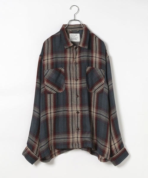BAYFLOW(ベイフロー)の「ブークレチェックシャツ(シャツ/ブラウス・メンズ・ダークオリーブ/ブルー/チャコール・LARGE/MEDIUM)」の15枚目の写真