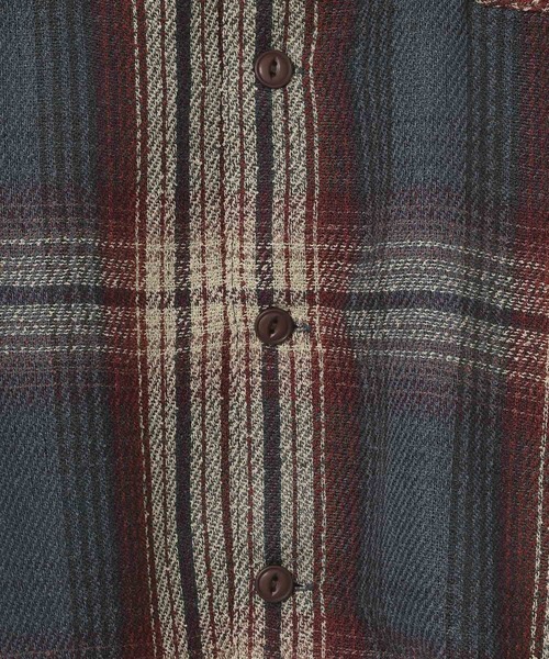 BAYFLOW(ベイフロー)の「ブークレチェックシャツ(シャツ/ブラウス・メンズ・ダークオリーブ/ブルー/チャコール・LARGE/MEDIUM)」の16枚目の写真
