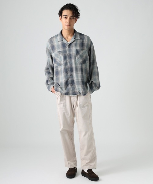 BAYFLOW(ベイフロー)の「ブークレチェックシャツ(シャツ/ブラウス・メンズ・ダークオリーブ/ブルー/チャコール・LARGE/MEDIUM)」の17枚目の写真
