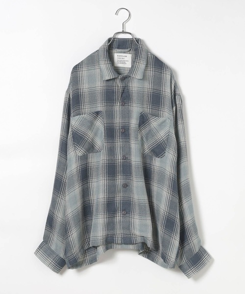 BAYFLOW(ベイフロー)の「ブークレチェックシャツ(シャツ/ブラウス・メンズ・ダークオリーブ/ブルー/チャコール・LARGE/MEDIUM)」の21枚目の写真