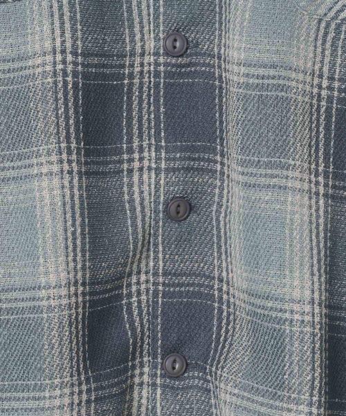 BAYFLOW(ベイフロー)の「ブークレチェックシャツ(シャツ/ブラウス・メンズ・ダークオリーブ/ブルー/チャコール・LARGE/MEDIUM)」の22枚目の写真