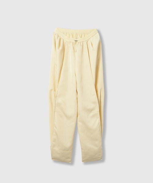 THINGS THAT MATTER（シングス ザット マター）の「NYLON TWILL EASY WORK PANTS / ナイロン ツイル イージー ワーク パンツ（その他パンツ・レディース・イエロー/キャメル/ネイビー・FREE）」の6枚目の写真