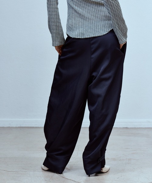 THINGS THAT MATTER（シングス ザット マター）の「NYLON TWILL EASY WORK PANTS / ナイロン ツイル イージー ワーク パンツ（その他パンツ・レディース・イエロー/キャメル/ネイビー・FREE）」の20枚目の写真