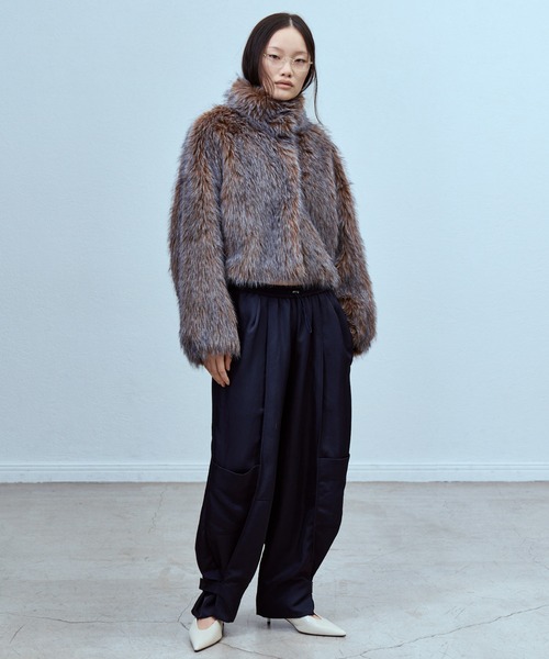 THINGS THAT MATTER（シングス ザット マター）の「NYLON TWILL EASY WORK PANTS / ナイロン ツイル イージー ワーク パンツ（その他パンツ・レディース・イエロー/キャメル/ネイビー・FREE）」の22枚目の写真