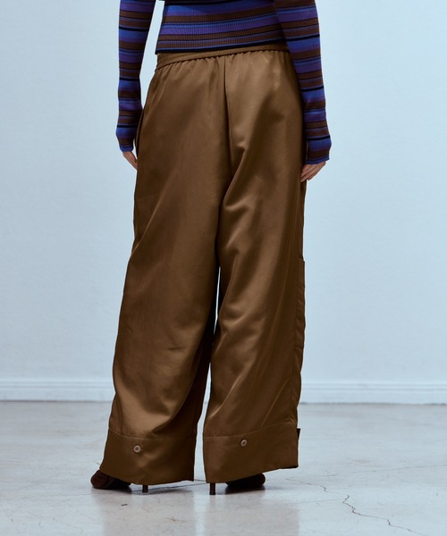 THINGS THAT MATTER（シングス ザット マター）の「NYLON TWILL EASY WORK PANTS / ナイロン ツイル イージー ワーク パンツ（その他パンツ・レディース・イエロー/キャメル/ネイビー・FREE）」の10枚目の写真
