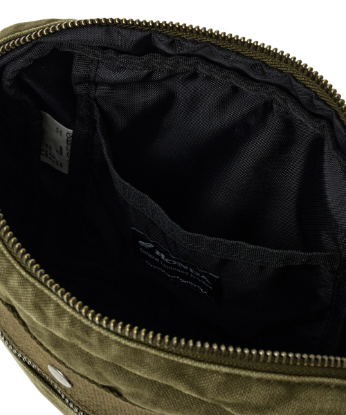 PHYPS MOTORCYCLE(フィップスモーターサイクル)の「Washed Field Mini Cross Bag Khaki(メッセンジャーバッグ・レディース・その他・FREE)」の4枚目の写真
