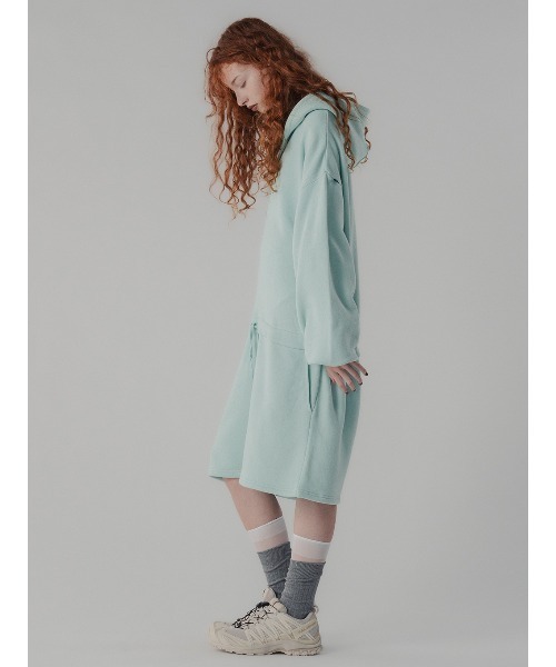 ELCHELE(エルチェレ)の「COZY FRENCH TERRY AIO(つなぎ/オールインワン・レディース・アイボリー/ミント/ブラック・38/36)」の10枚目の写真