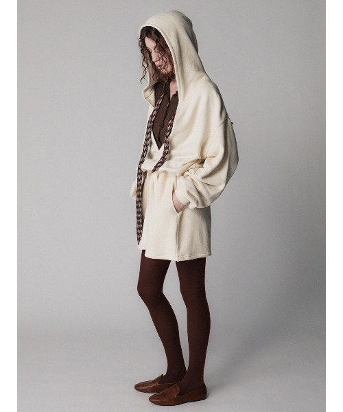 ELCHELE(エルチェレ)の「COZY FRENCH TERRY AIO(つなぎ/オールインワン・レディース・アイボリー/ミント/ブラック・38/36)」の17枚目の写真